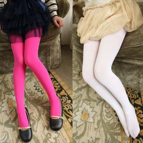 Children girls colorful color pantyhose girls leggings socks student ballet gymanstic leggings princess stage dance socks