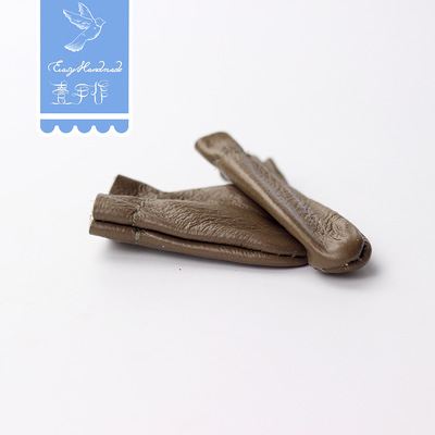 Hand made Wool Felt Poke fun DIY Hand Tools Dedicated Thimble glove Finger protection Leather gloves