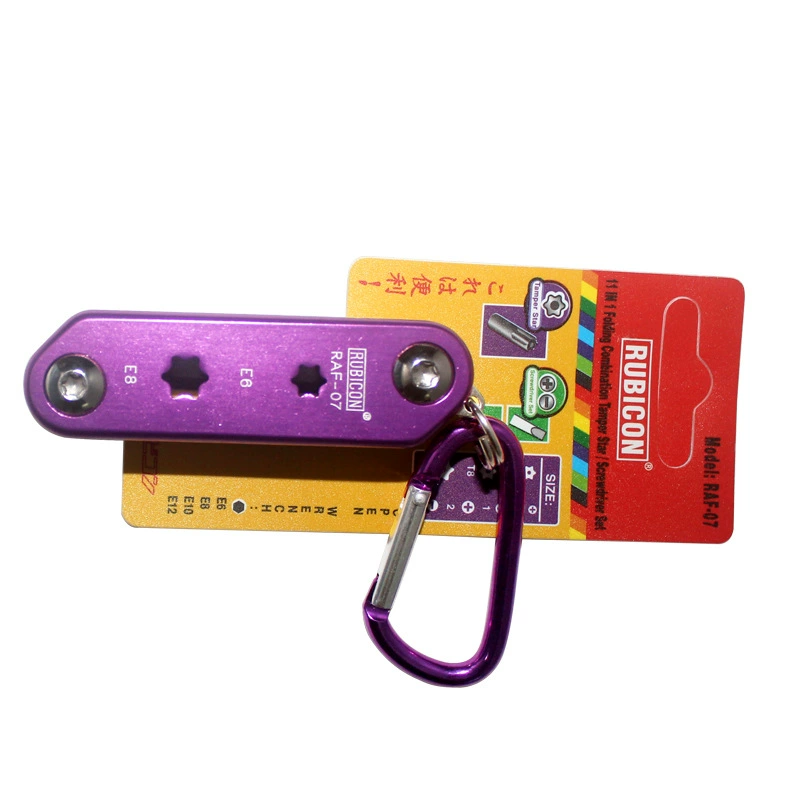 Robin Hood/RUBICON RAF-07 складной гибридный набор (11-в-1) шестигранный ключ