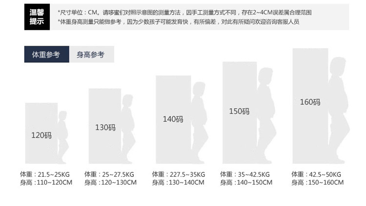 阿里巴巴尺寸表