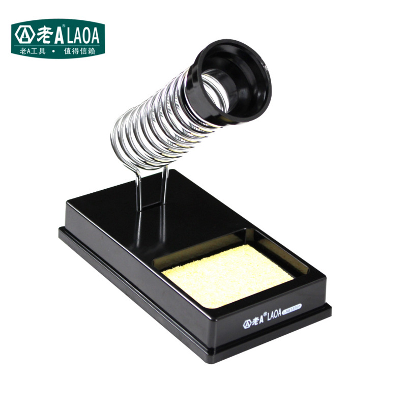 老A 易插式耐高温胶木电烙铁架 烙铁座LA813301烙铁支架