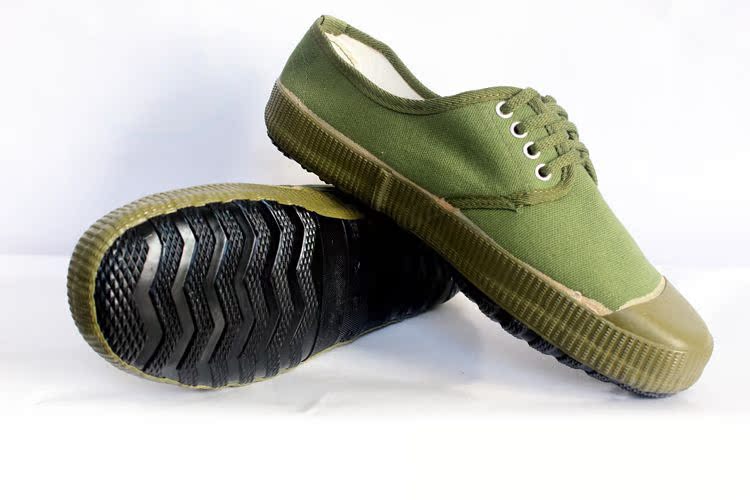 Bottes militaires en toile - porter - Ref 1399632 Image 12