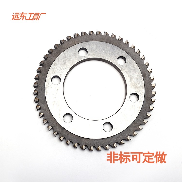 圆形钨钢銑刀硬质合金三面刃铣刀钨钢刀具非标刀具厂家直销