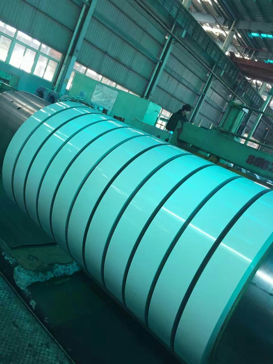 白灰镀锌彩钢卷分条  白灰彩钢板 各种规格齐全