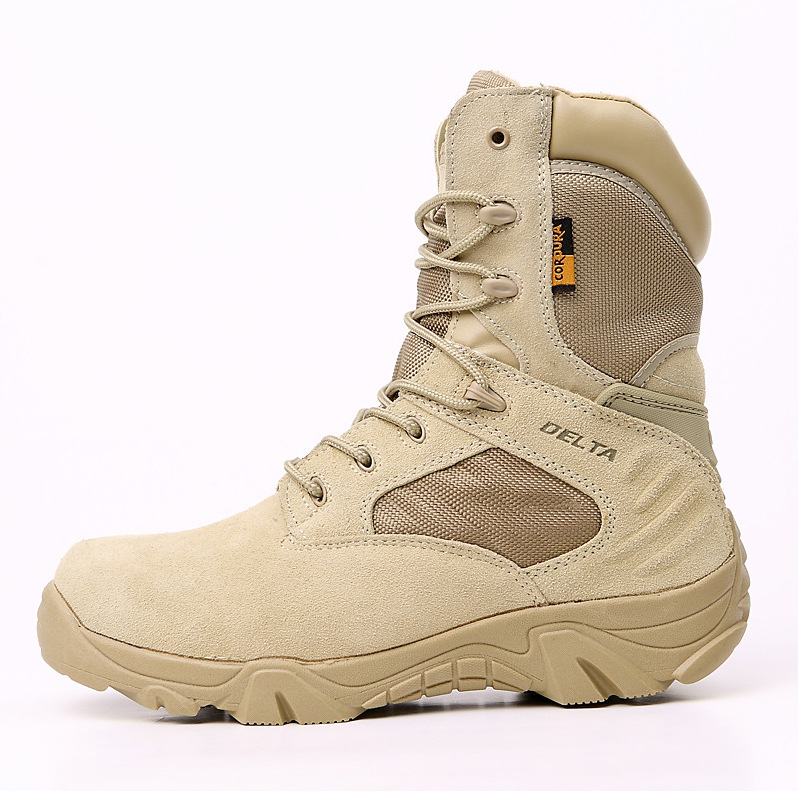 Desert Tactical Boots Side View