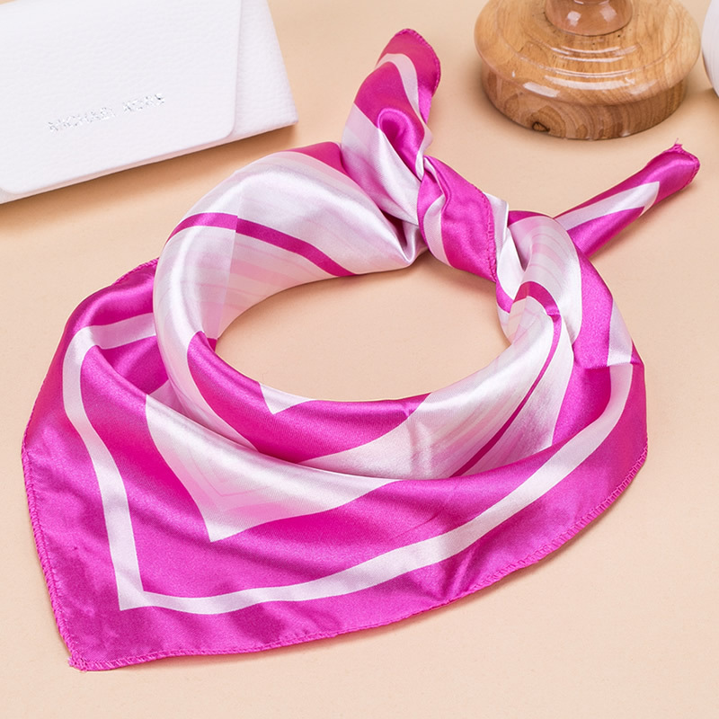 Professional Women's Square Scarf For Business & Flight Uniform_voghion.com