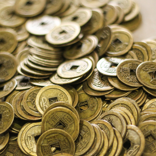 Alloy Ten Emperors Copper Coin, Six Emperors Coins Bulk Wholesale Fake Qing Dynasty Copper Coins Single Shunzhi Foreign Trade