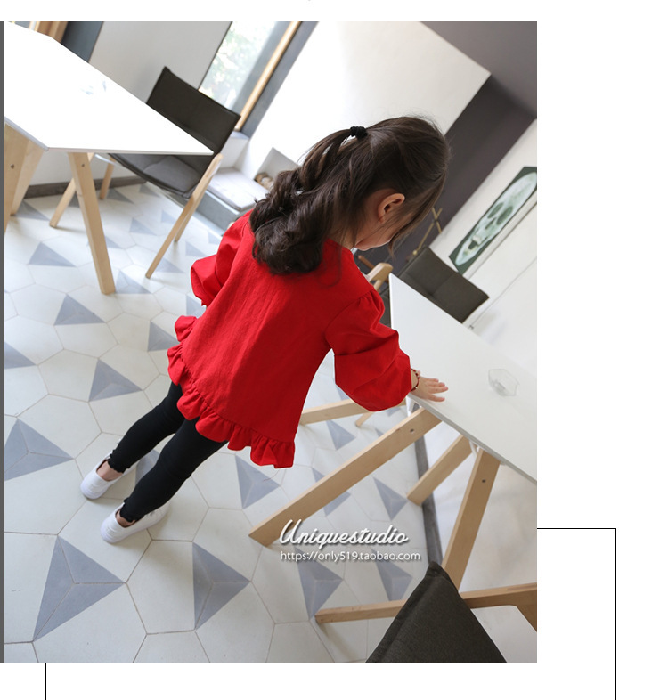 Chemise fille à manche longue - Ref 2087263 Image 18