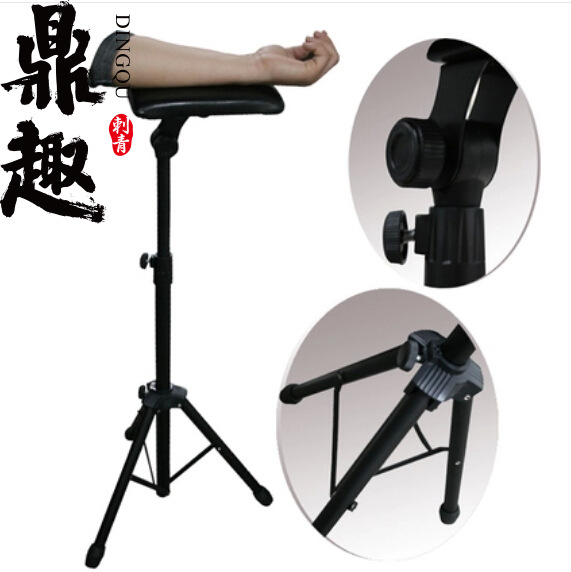 Equipo de tatuaje máquina de tatuaje consumibles tatuaje soporte de mano soporte de brazo de acero de manganeso tatuaje belleza herramienta auxiliar