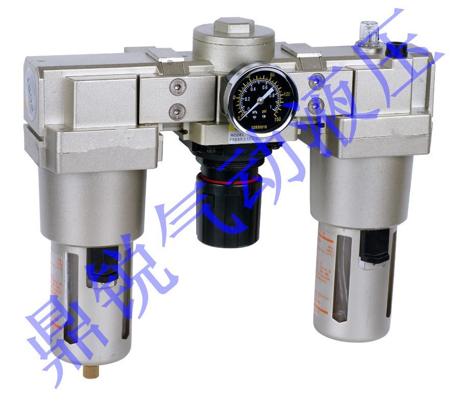 AC系列过滤器+调压阀+油雾器(图) GFC400 GC300 GF300