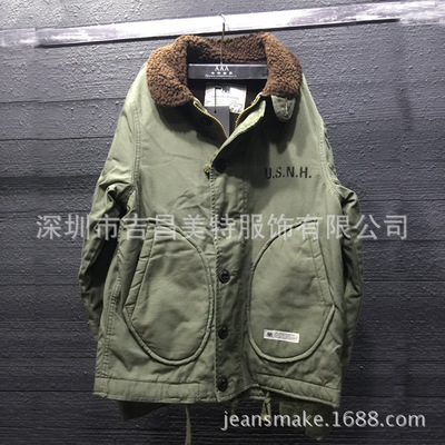 men's wear Cotton overcoat High-end customized Non- NBHD WTAPS Fine Mania Small quantities Processing factory