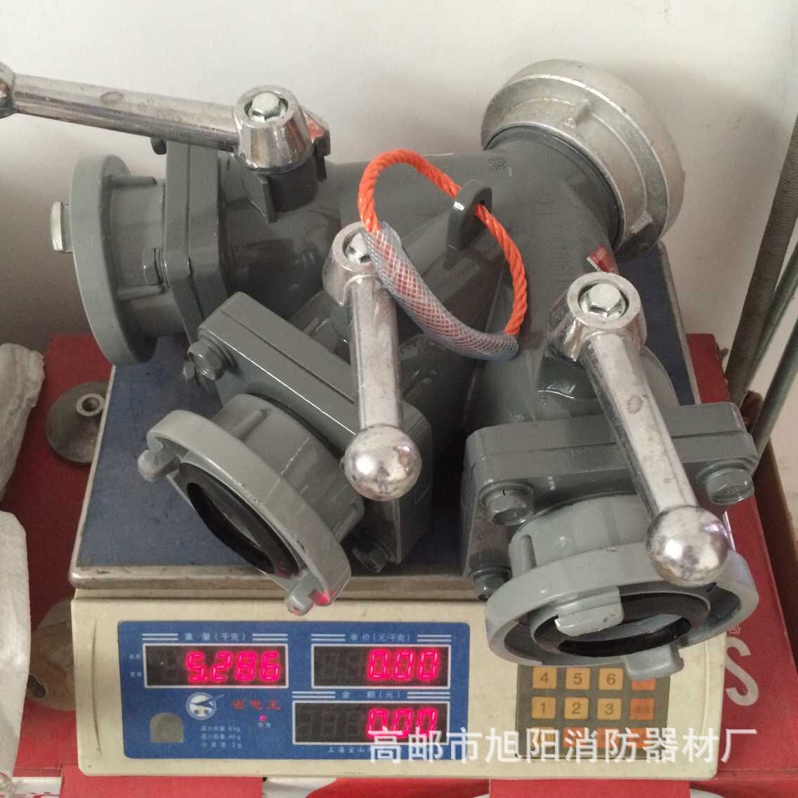 批发FII65二分水器 FIII80消防三分水器 内扣式 中亚卡式分水器