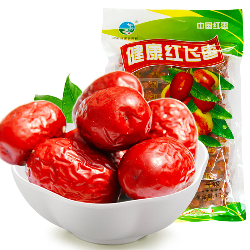 新疆红枣  新疆一级灰枣 1000g红枣 厂家直销|ms