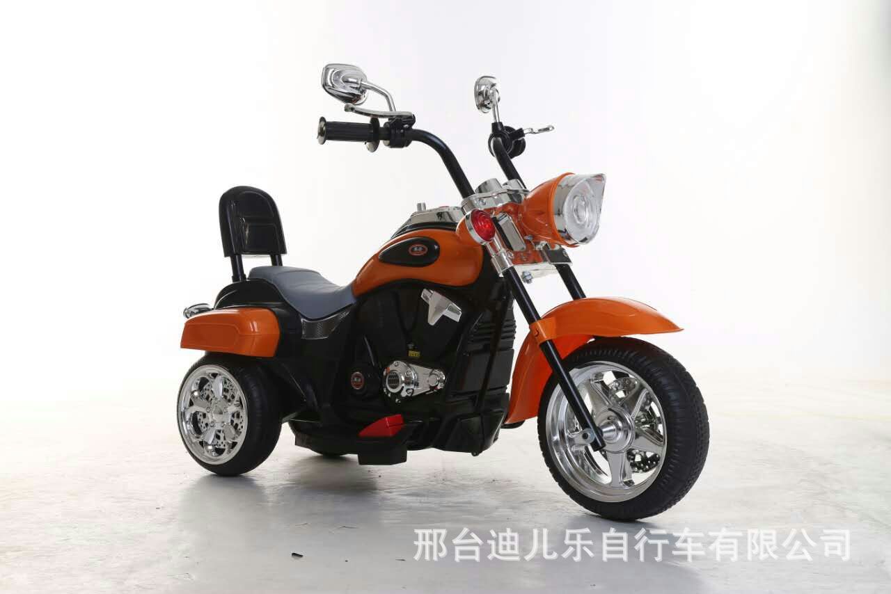 新款哈雷儿童电动摩托车三轮玩具车带音乐灯光哈雷摩托车批发 电动车货源 买卖货源网
