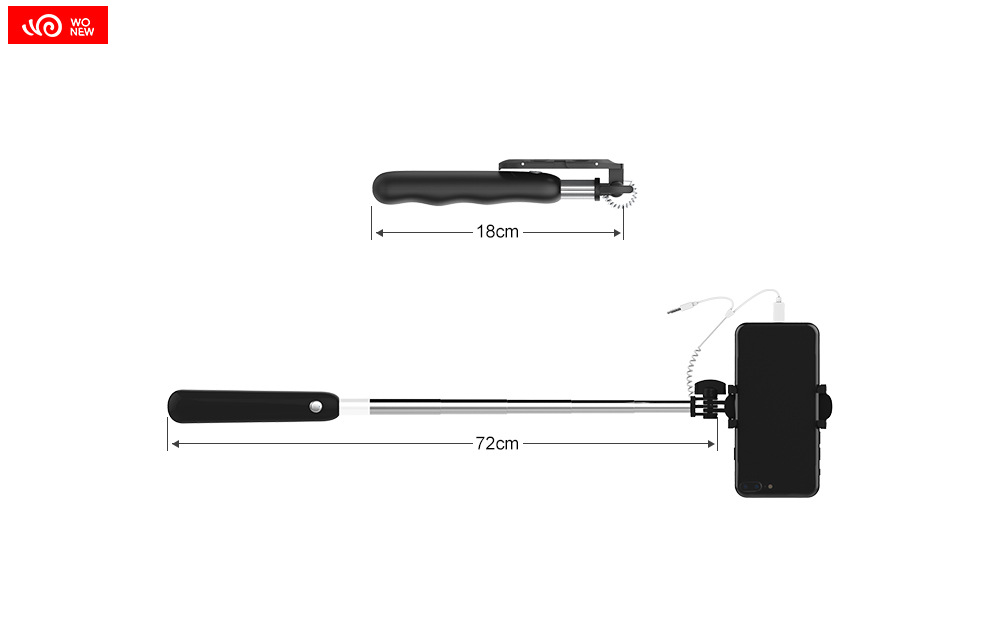 Perche selfie en Alliage d aluminium - Ref 3386966 Image 19