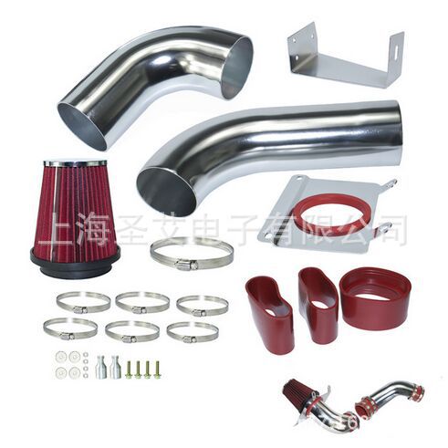 汽车改装适用福特野马89-93 5.0L V8进气管 全铝进气管