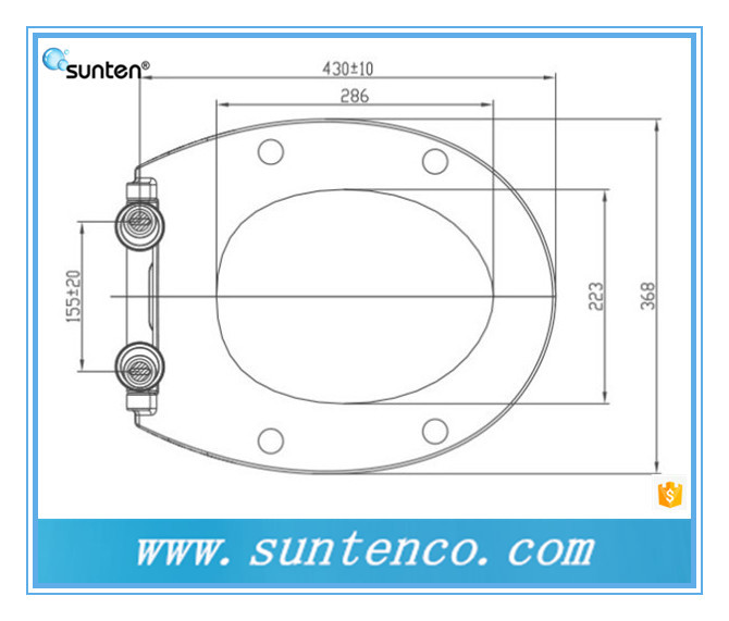 SU008-4grey ultra slim round t