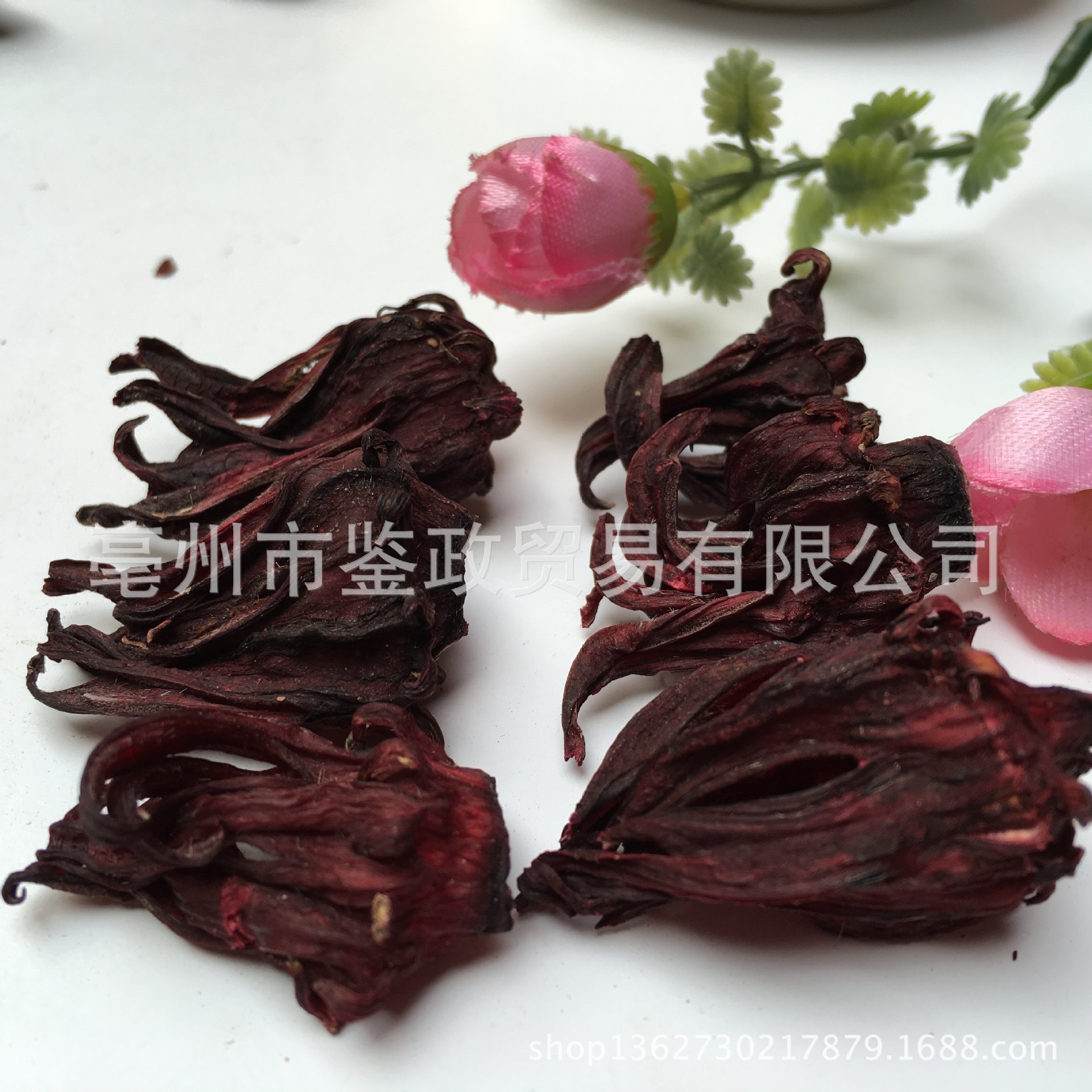 Dried Roselle Hibiscus Mei Gui Qie Loose Petals Herbal Tea Ingredient 500g specifications