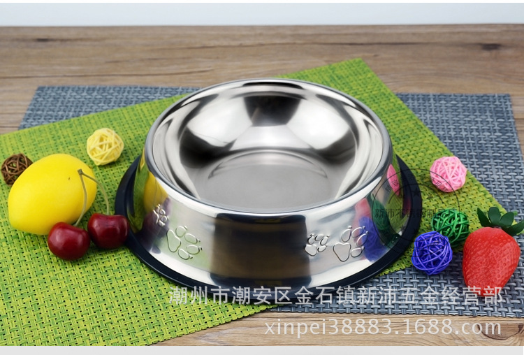 宠物食盆（不锈钢色）_18