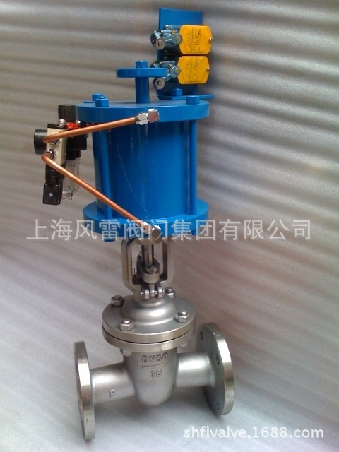 Stainless steel Pneumatic Globe valve J641W Pneumatic valve Thermal power plant Pipeline valves Monocropped Pneumatic Actuator