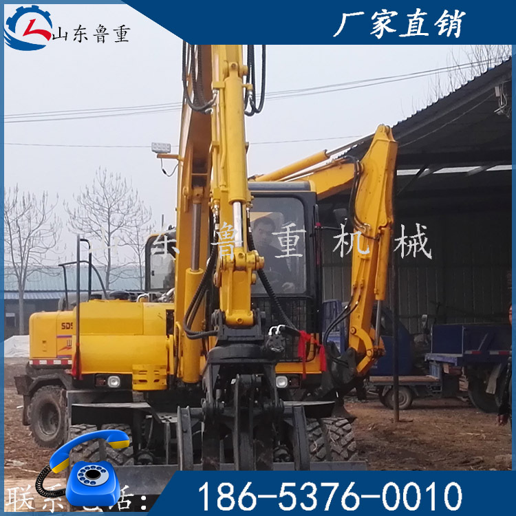 买抓木机到山东济宁值得信赖轮式抓木机