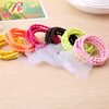 Nylon hair rope, children's base ponytail, set, Korean style