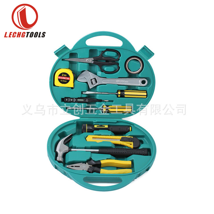 LECHGTOOLS瓷砖积分兑换礼品工具箱车载应急五金组套工具