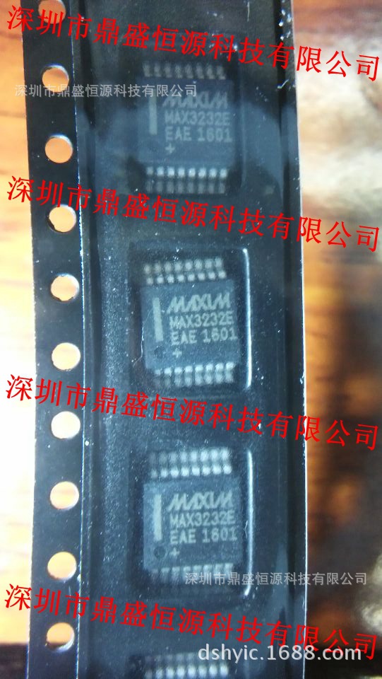 MAX3232ECAE MAX3232ECAE+T接口IC驱动器全新原装正品现货