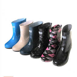 回力雨鞋女式防滑防水雨靴中筒女士雨靴中筒水雨523