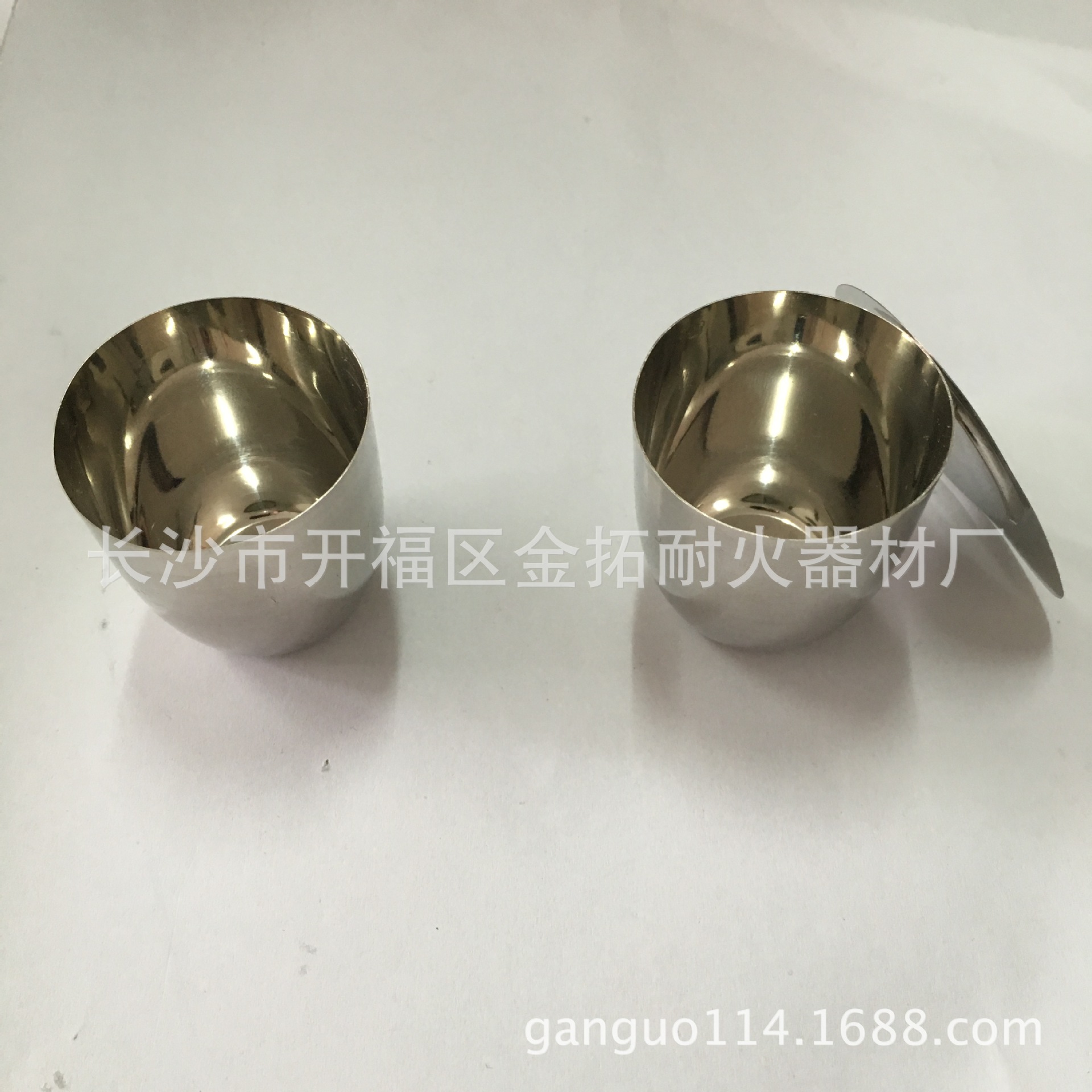 99.95% PT坩埚 实验室专用铂器皿 30ml等带盖铂金坩埚