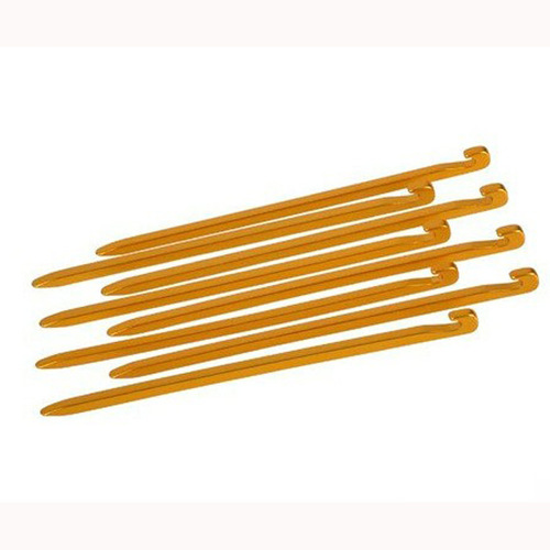 Wholesale outdoor ultra-light ultra-hard quadrilateral square ground nails tent nails camping nails aluminum alloy nails