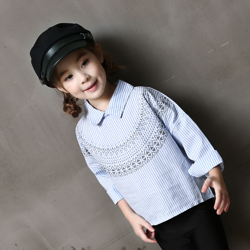 Chemise fille à manche longue - Ref 2086911 Image 16