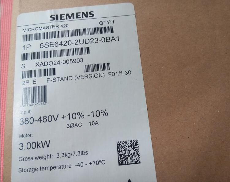 6SE6420-2UD23-0BA1������MM420��Ƶ��6SE642O-2UD23-OBA1 3KW