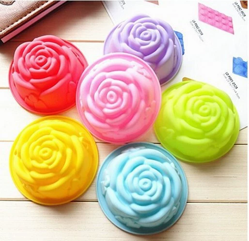 handmade soap contains rose, heat-resistant soap mold, 60 ml