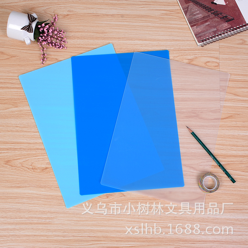 Manufactor wholesale student examination Dedicated Base plate PP Plastic write Base plate Smooth write Make carbon copies A partition Customizable