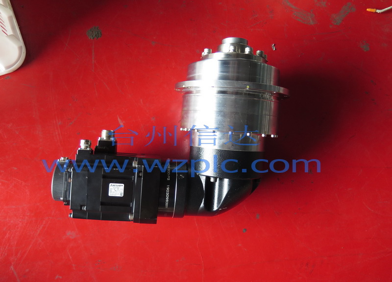 HF-SP102B ADR200-P2 二手三菱伺服电机带减速机 速比1：100 询价