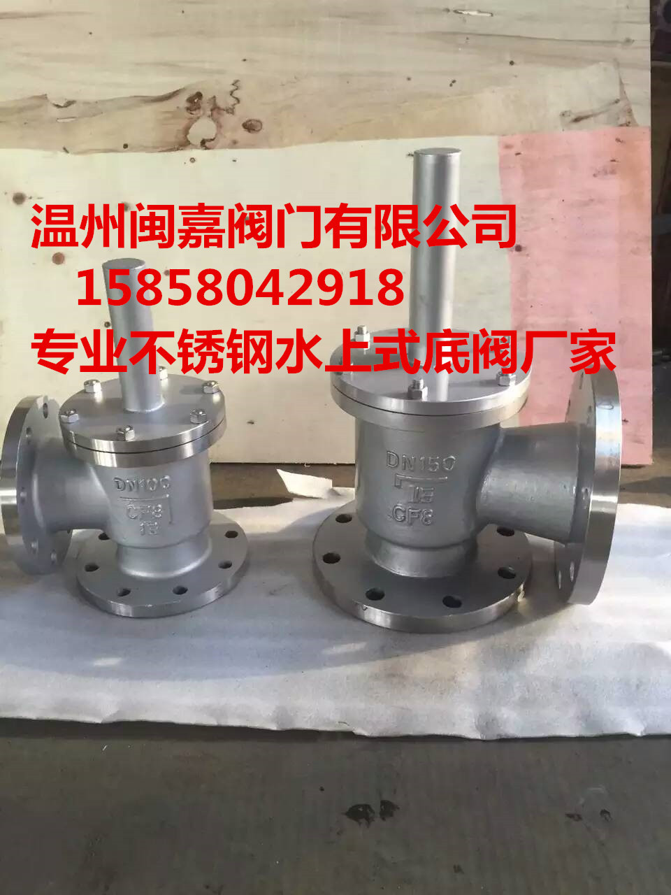 SSDF-I水上式底阀 温州闽嘉