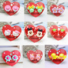 Children's pack, cartoon cute ear clips, earrings, no pierced ears, 1 pair