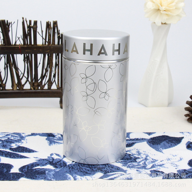 专业生产铝合金茶罐 茶叶铝罐 圆形椭圆异性金属罐厂家可私版定做