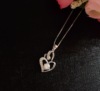 Fashionable pendant, silver 925 sample