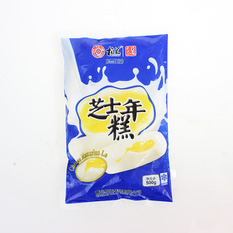 壹品源芝士年糕500克 火鍋夾心年糕可拉絲的芝士年糕