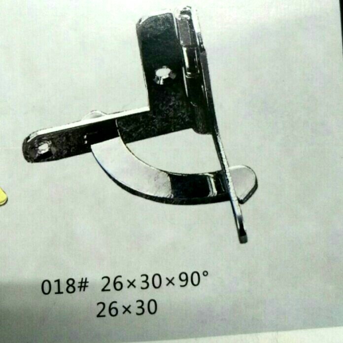 家具箱包礼品盒五金配件26*30*90度镀白镍支架合页