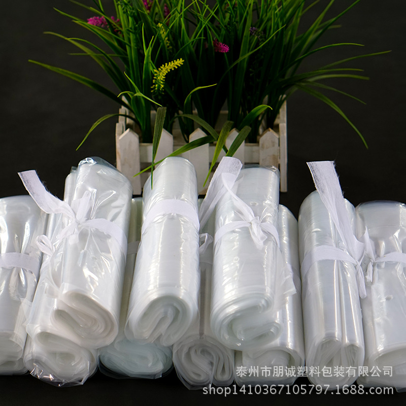 PE transparent Flat pocket waterproof Plastic Packaging Endometrial bags PE high pressure dustproof Moisture-proof bags Packaging bag