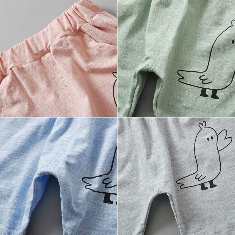 大嘴鴨褲子細節