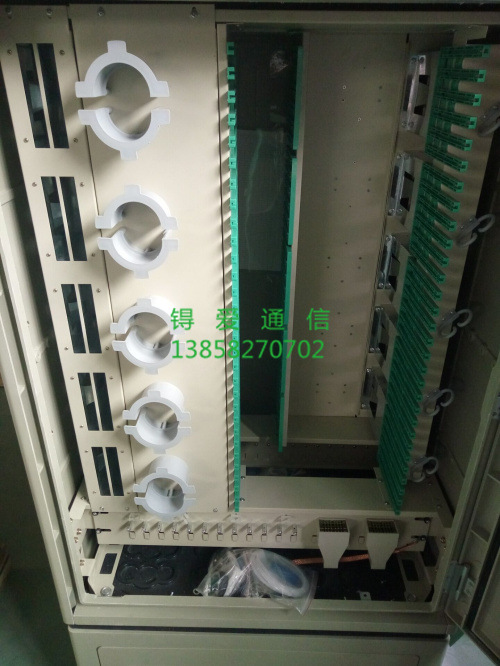 厂家供应熔纤盘光缆交接箱 分纤箱 SMC光缆交接箱288|ms