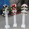 Wedding Roman Pillar Road Dimension Carving Road Quotes Flower Pillar Wedding Prop House Protective Flower Architecture