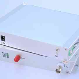 1路 数字视频光端机+1路反向数据光端机 FC单纤单模接口