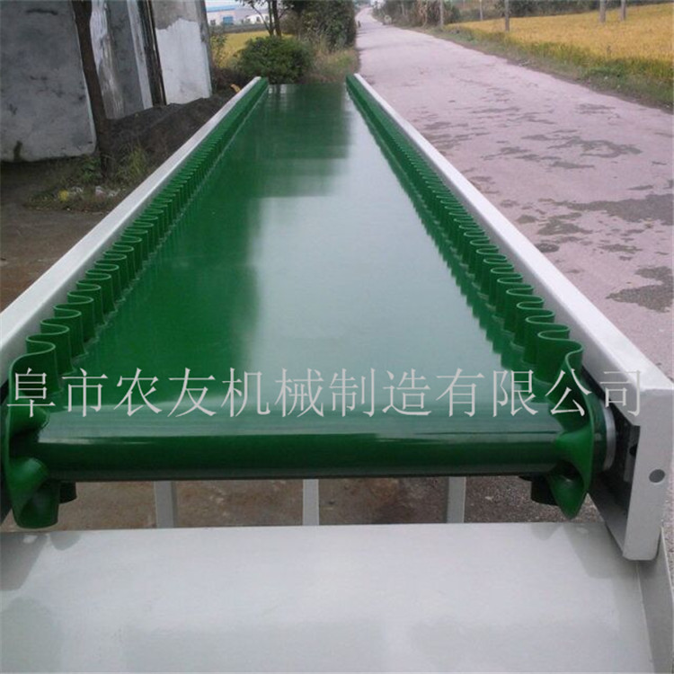 桶装水格挡式皮带输送机 非标自动化生产线