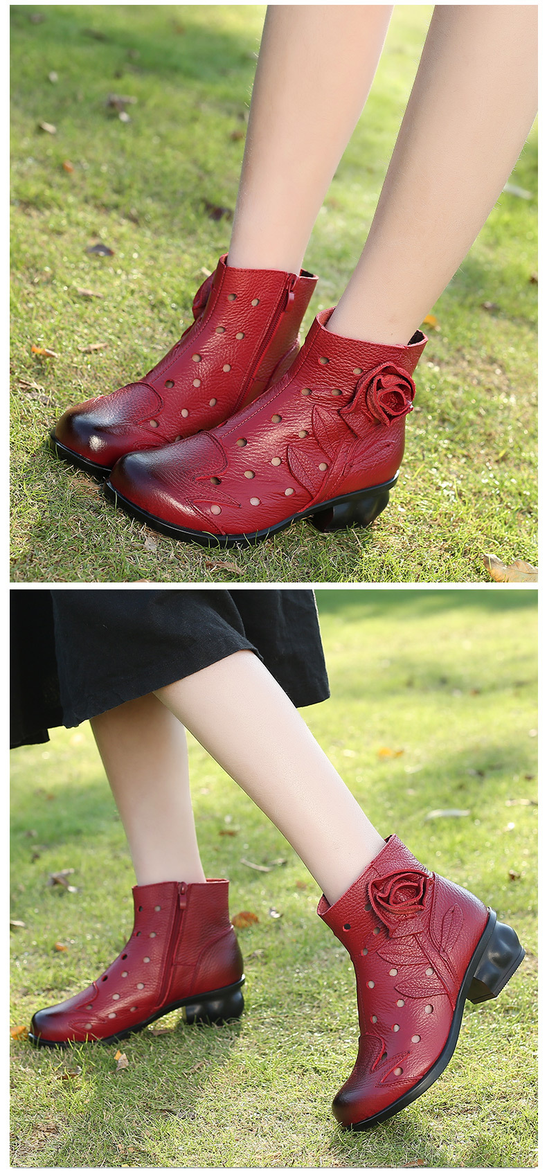 Bottes femme MELINDA en En cuir - Ref 3354252 Image 78