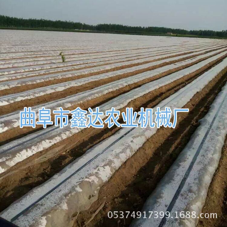 小型手扶车覆膜机 新型手扶车覆膜机 四轮牵引播种覆膜机